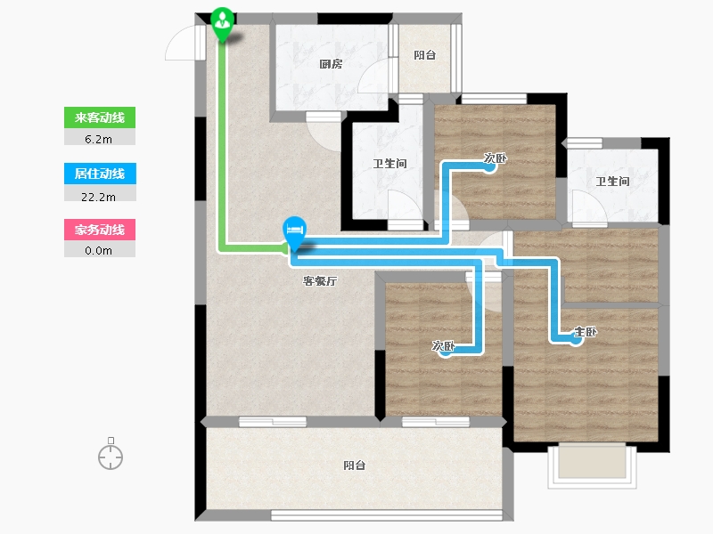 贵州省-黔西南布依族苗族自治州-鑫凯桔山湖-93.15-户型库-动静线