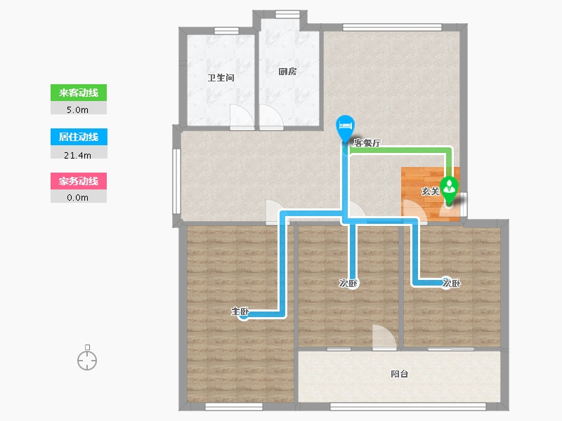 湖北省-襄阳市-樊城化学助剂厂家属院-111.59-户型库-动静线