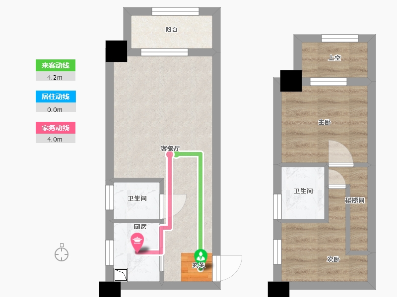 福建省-福州市-正祥・福佑里仁-40.03-户型库-动静线