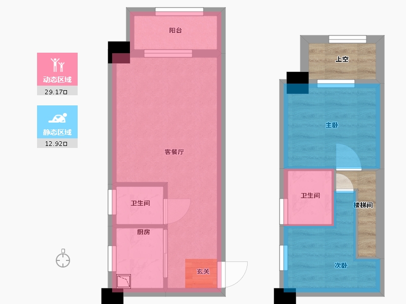 福建省-福州市-正祥・福佑里仁-40.03-户型库-动静分区