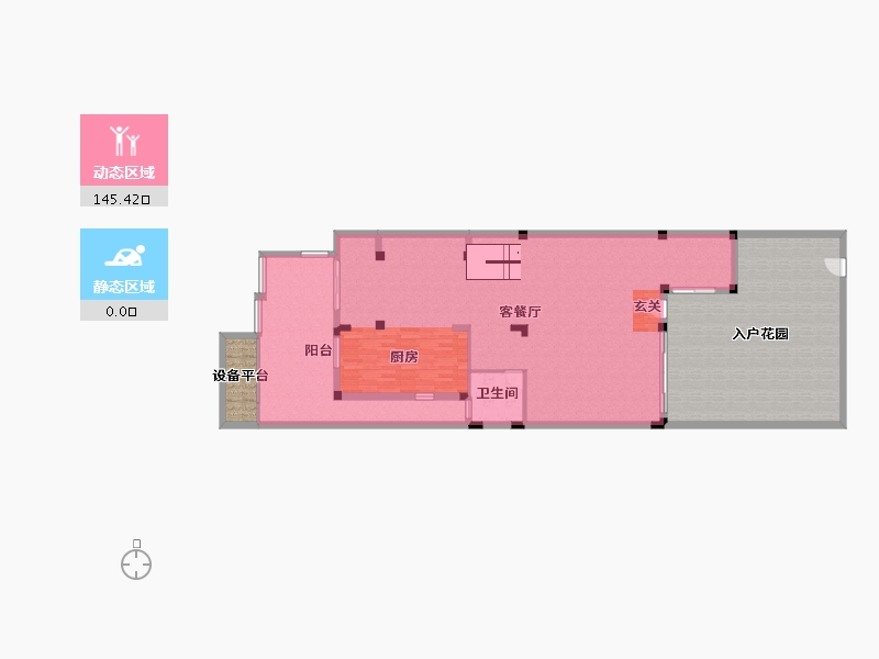 四川省-成都市-蜀都花园-192.06-户型库-动静分区