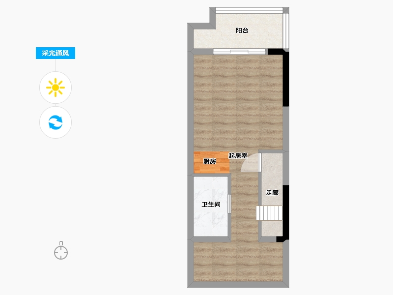 山东省-青岛市-和昌・海云曦岸-37.60-户型库-采光通风