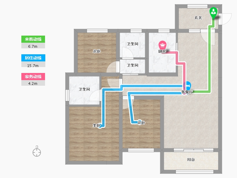 山东省-聊城市-民生・城市主人-87.68-户型库-动静线