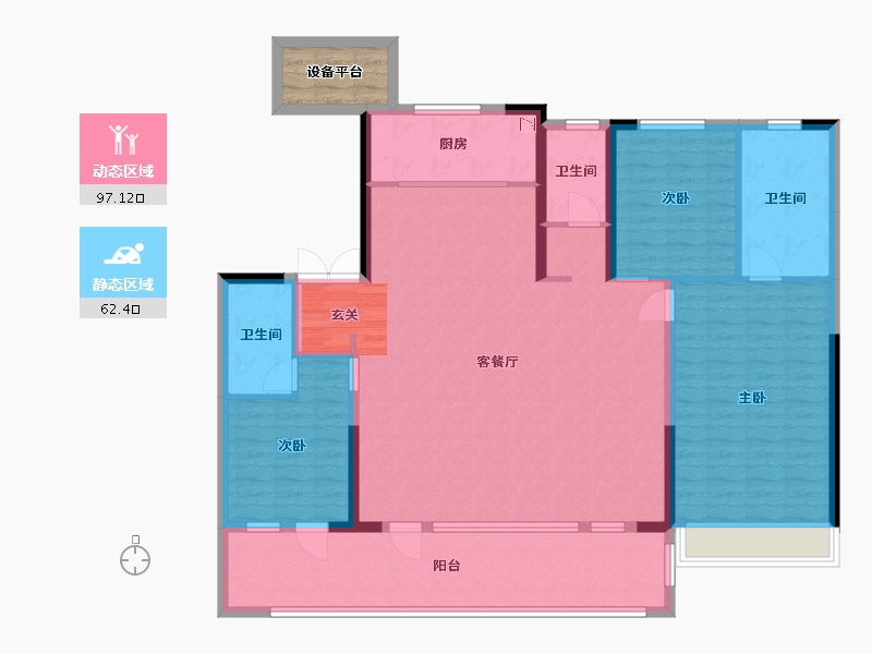 山东省-临沂市-中南林樾-149.28-户型库-动静分区