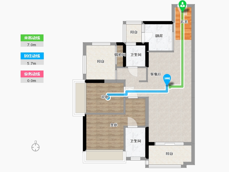 广东省-湛江市-湛江・远洋城-81.41-户型库-动静线