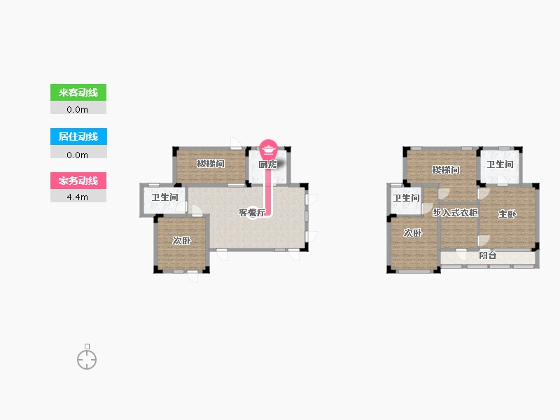 浙江省-衢州市-蓝城・春风江山・烟霞山居-160.00-户型库-动静线