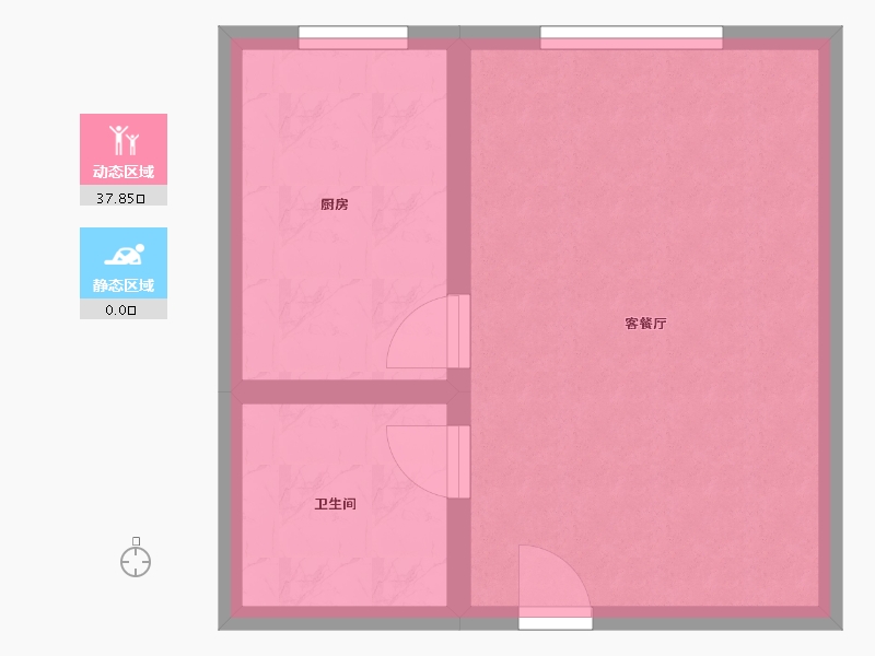 河北省-张家口市-天保京北健康城湖山大院-33.61-户型库-动静分区