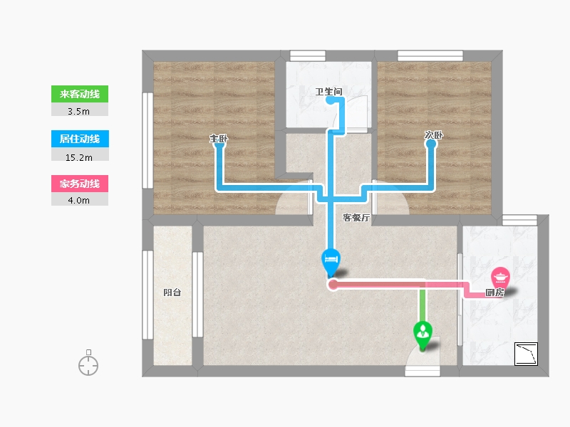 河北省-廊坊市-合生长安帝景-52.34-户型库-动静线