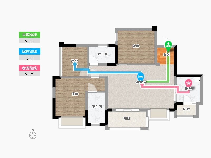 四川省-成都市-蓝光长岛城项目-78.09-户型库-动静线