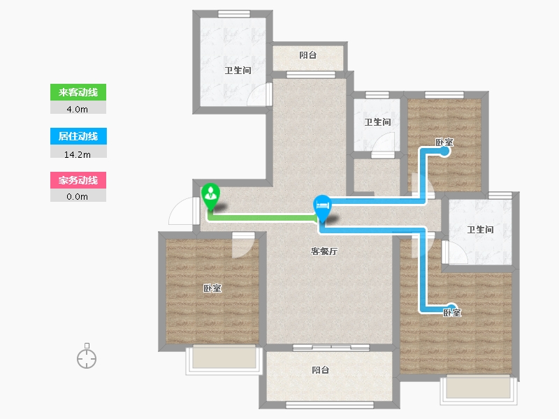 河南省-平顶山市-舞钢建业・通和府-104.03-户型库-动静线