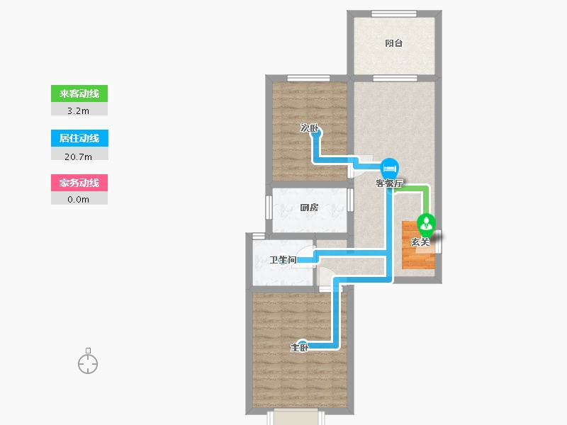 河北省-石家庄市-润江正定壹�院-68.00-户型库-动静线