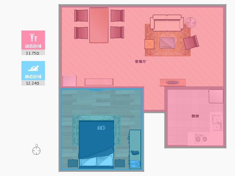 河北省-廊坊市-XL-41.22-户型库-动静分区