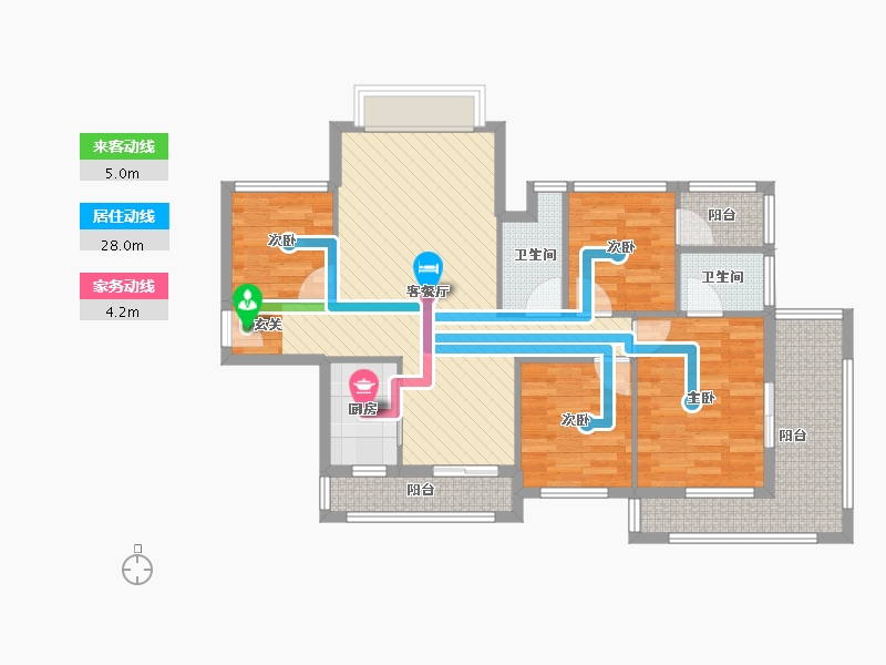 广东省-深圳市-城投・七里香榭-92.58-户型库-动静线