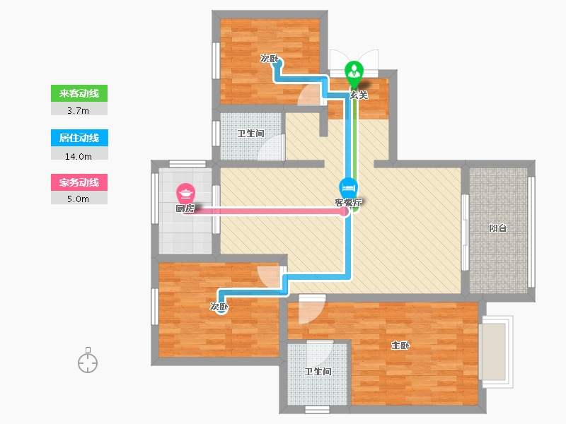 陕西省-安康市-石泉金江龙潭-90.04-户型库-动静线