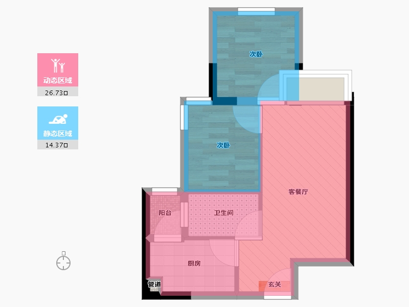 四川省-成都市-合能耀之城-35.25-户型库-动静分区