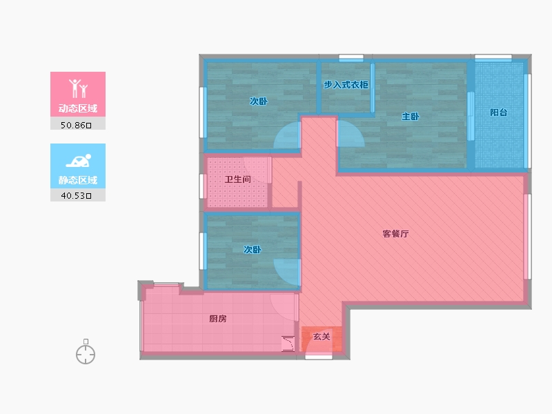 安徽省-安庆市-安庆碧桂园-80.57-户型库-动静分区