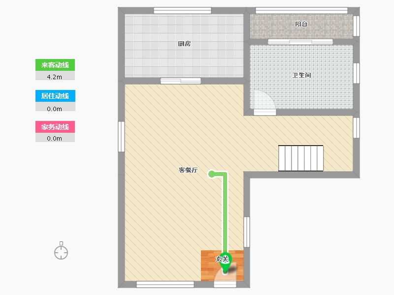 广西壮族自治区-南宁市-自建房-68.31-户型库-动静线