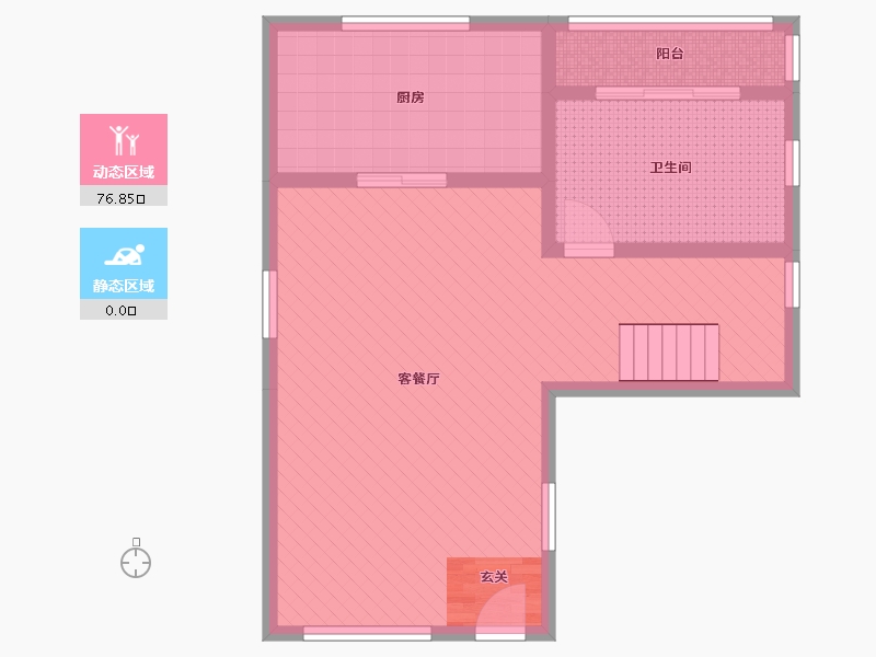 广西壮族自治区-南宁市-自建房-68.31-户型库-动静分区