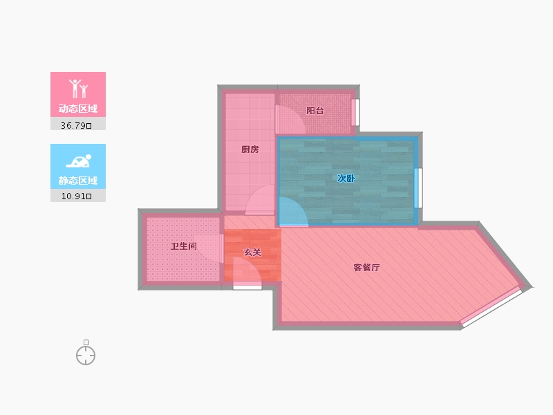 北京-北京市-东环居苑4号楼-42.01-户型库-动静分区