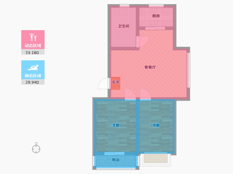 山东省-日照市-山海名都-58.85-户型库-动静分区