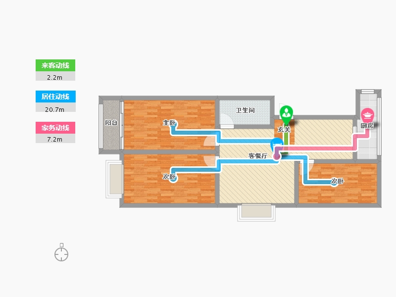 江苏省-徐州市-何桥-87.41-户型库-动静线