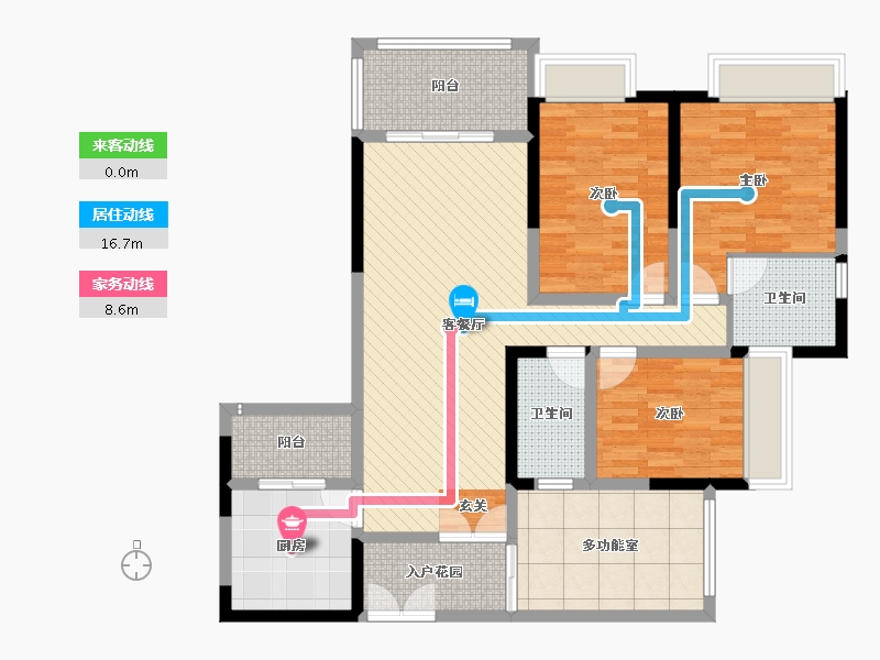 湖南省-株洲市-景秀家园-115.48-户型库-动静线