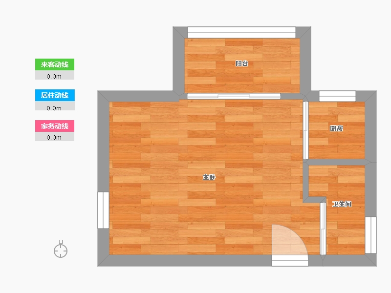 上海-上海市-秦家弄小区-22.05-户型库-动静线