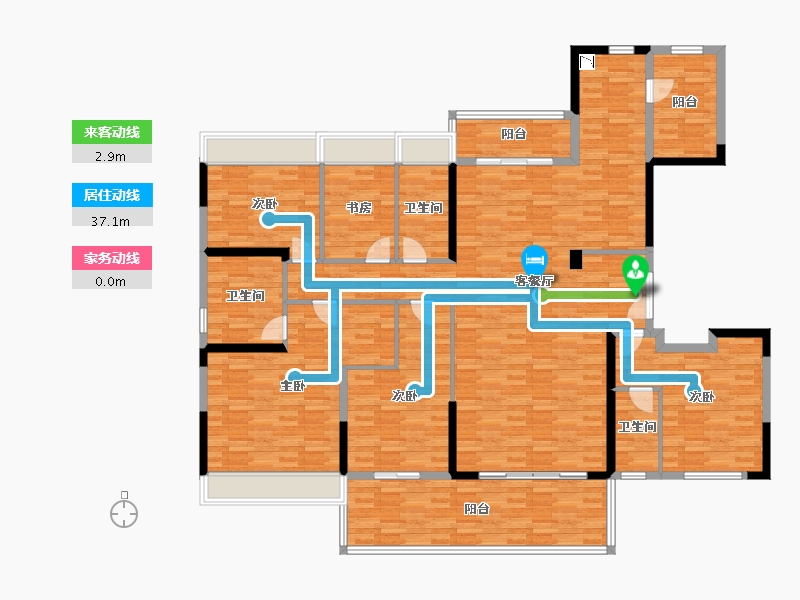 广东省-韶关市-翁源碧桂园-184.22-户型库-动静线