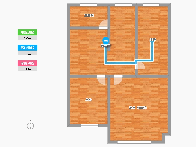 湖南省-株洲市-磐龙世纪城-98.22-户型库-动静线