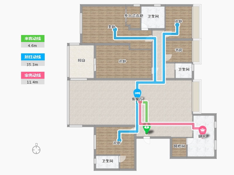 安徽省-宣城市-碧桂园-229.91-户型库-动静线