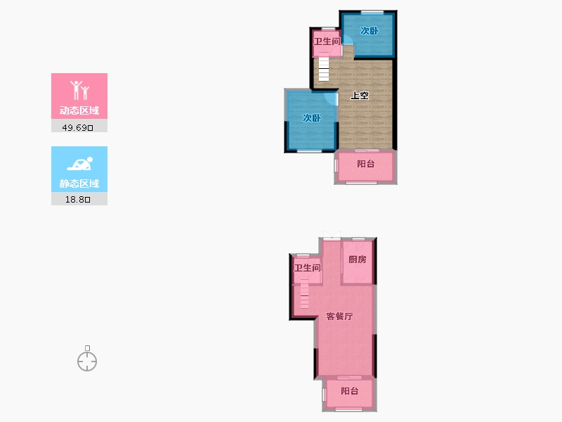 福建省-南平市-江山名筑-81.04-户型库-动静分区