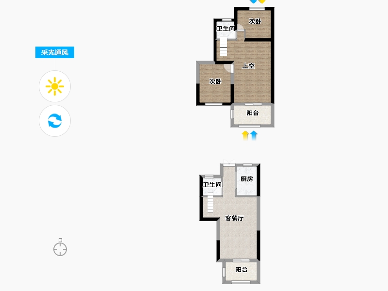 福建省-南平市-江山名筑-81.04-户型库-采光通风