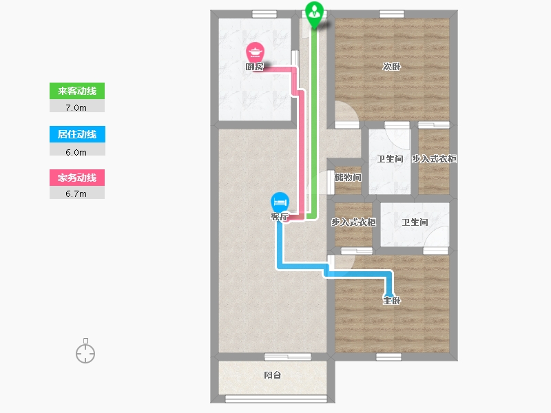 Florida-Broward-Viewmax Apartments-77.97-户型库-动静线