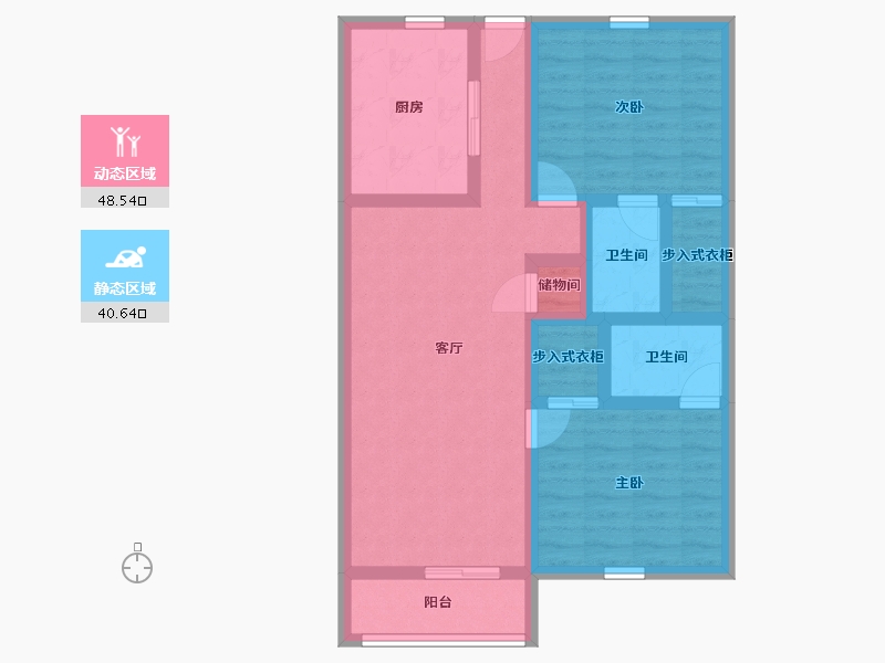 Florida-Broward-Viewmax Apartments-77.97-户型库-动静分区