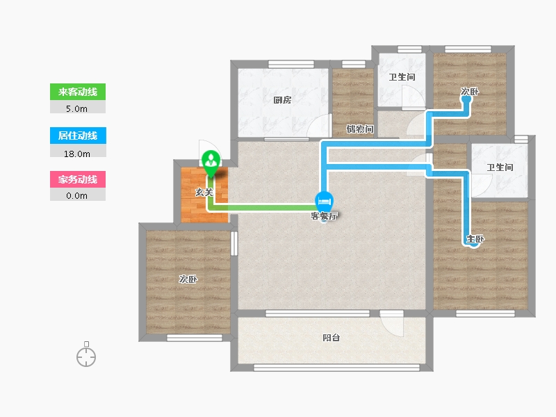 辽宁省-沈阳市-11-98.13-户型库-动静线