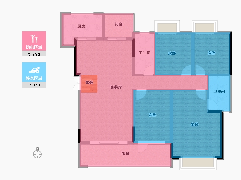 四川省-成都市-昌建.星悦城-120.24-户型库-动静分区