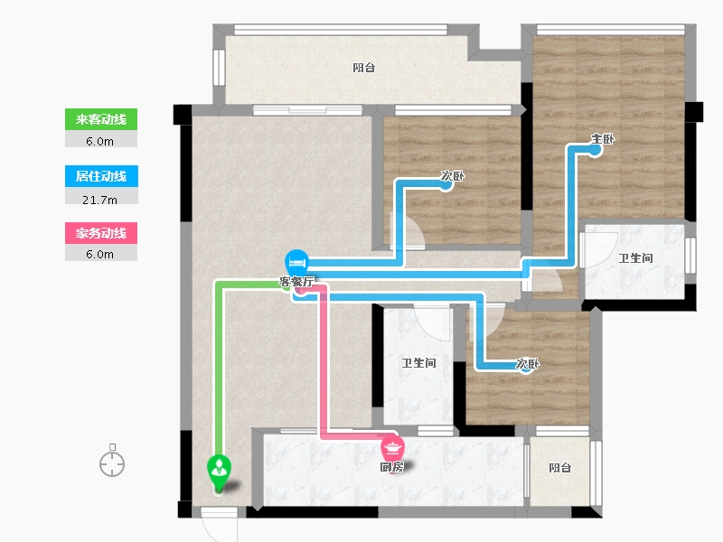 四川省-达州市-明月华府-92.79-户型库-动静线