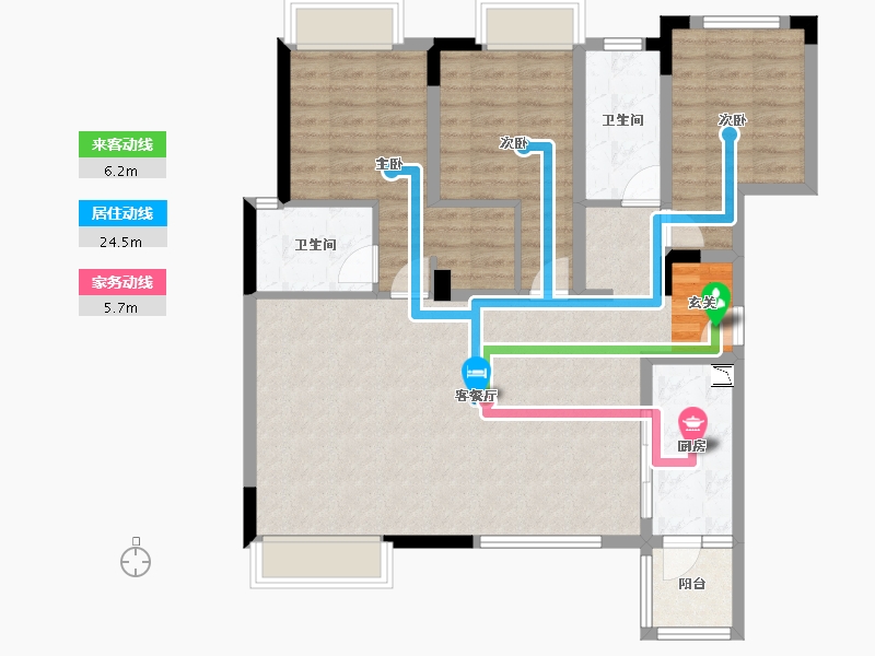 四川省-成都市-龙润丰锦-99.05-户型库-动静线