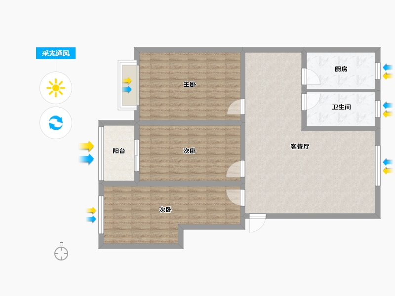 河北省-沧州市-牛逼街牛逼路-108.19-户型库-采光通风