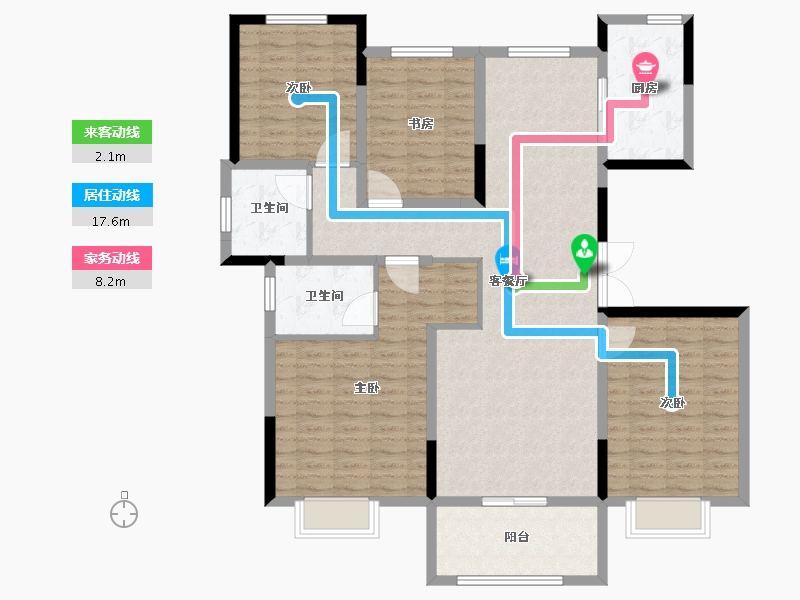 山东省-济南市-南海领航-130.01-户型库-动静线