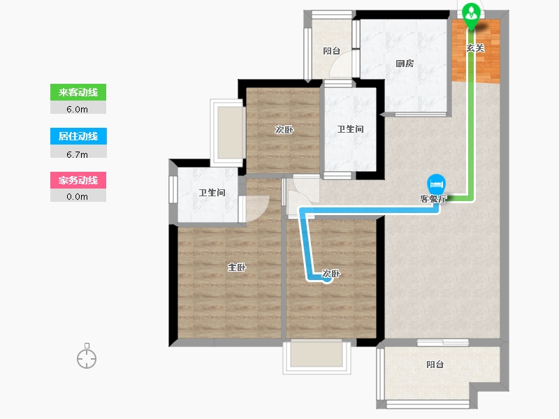 广东省-东莞市-利丰中央华府-80.00-户型库-动静线