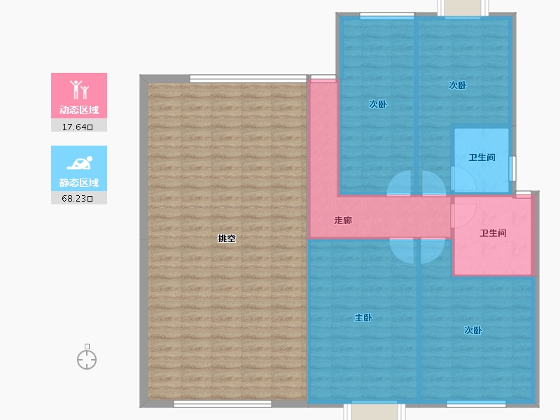 福建省-莆田市-塘北一号-131.14-户型库-动静分区