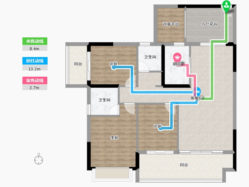 广西壮族自治区-南宁市-江南区-114.66-户型库-动静线