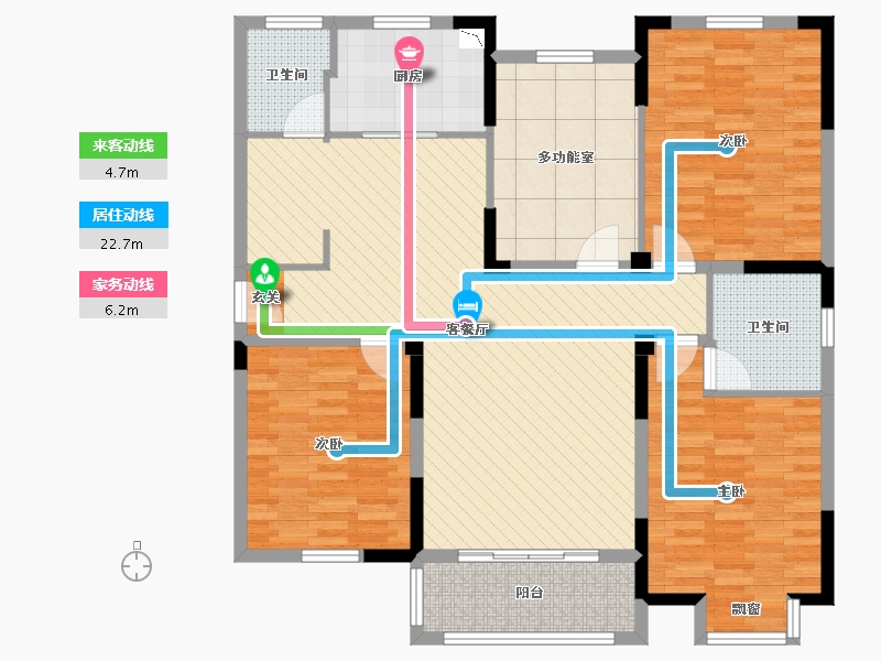 江苏省-盐城市-东都天润-125.84-户型库-动静线