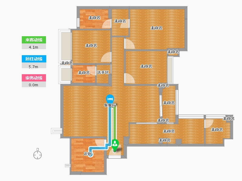 浙江省-杭州市-中铁逸都-116.28-户型库-动静线