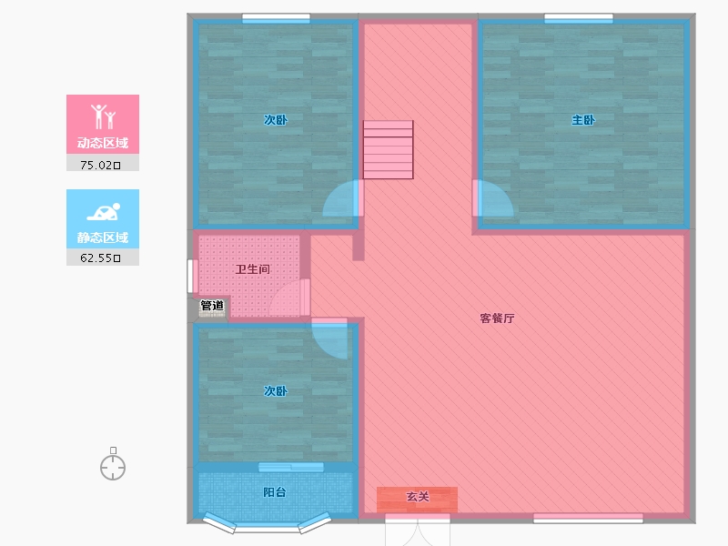 云南省-昆明市-昆明市嵩明县杨林镇-124.46-户型库-动静分区