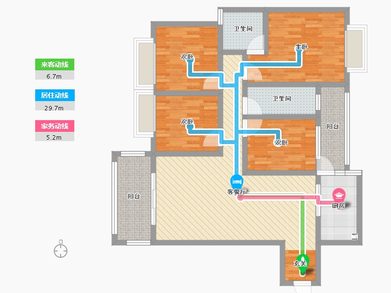 湖南省-郴州市-汇金城-99.03-户型库-动静线