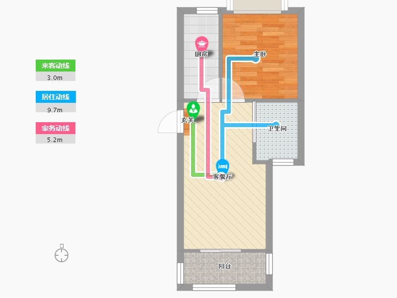 上海-上海市-保利叶语-西区-36.02-户型库-动静线