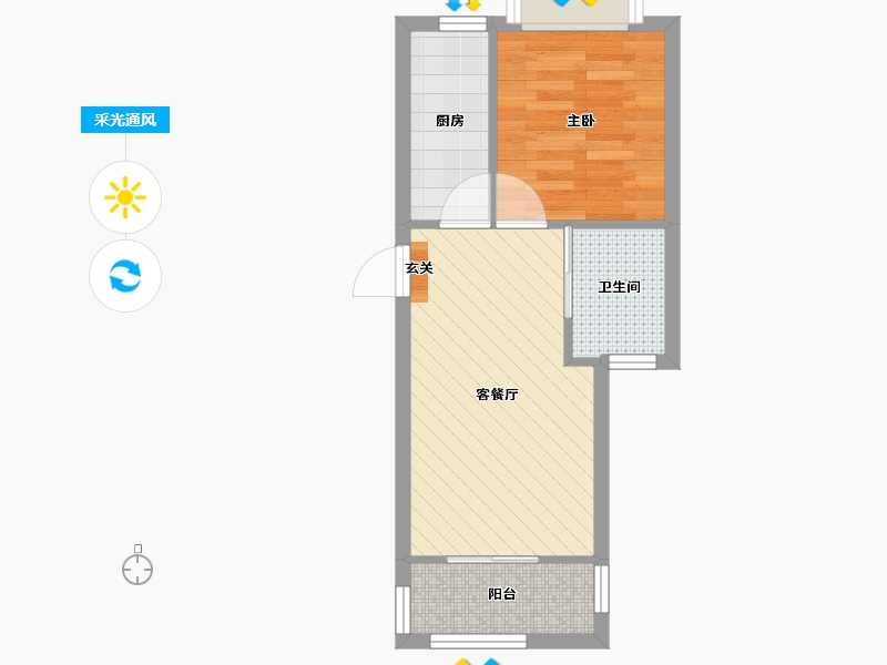 上海-上海市-保利叶语-西区-36.02-户型库-采光通风