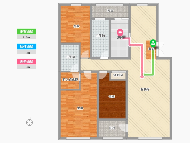 河北省-保定市-东方红城-147.00-户型库-动静线